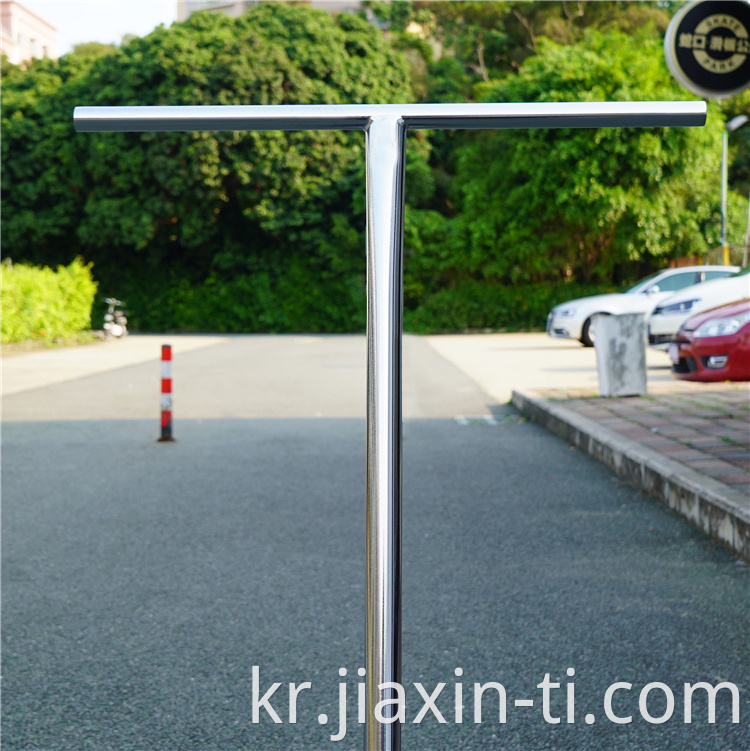 Titanium scooter bar